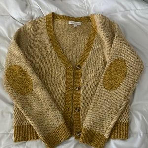 Mustard Knit Cardigan